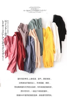 Áo len tay lỡ cho các nàng