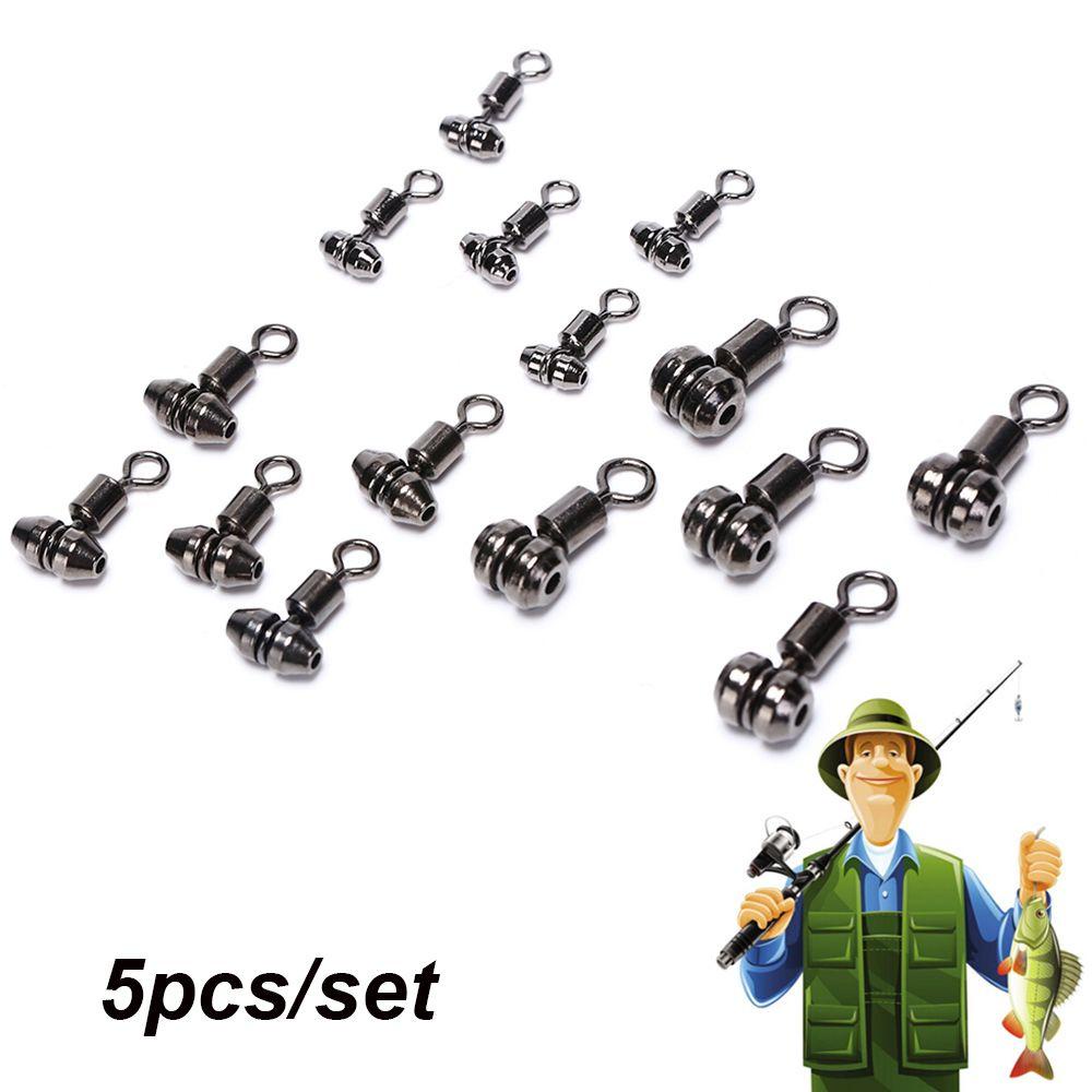 Set 5 Móc Câu Cá Bằng Thép Không Gỉ Bền Chắc