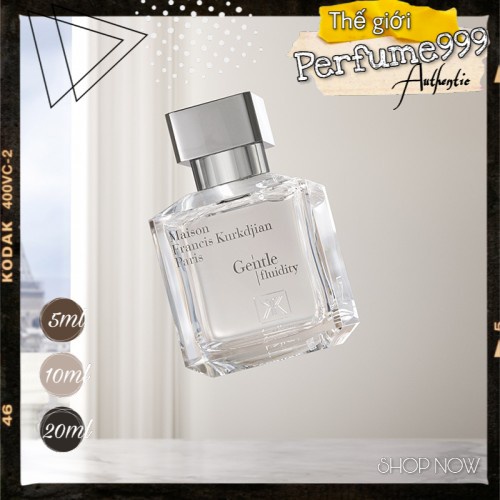 Mẫu Chiết Nước Hoa Unisex MFK Gentle Fluidity Silver