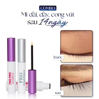 COMBO FEG DƯỠNG MI_ĐẸP TOÀN DIỆN VỚI HÀNG MI CONG DÀI NHANH CHÓNG