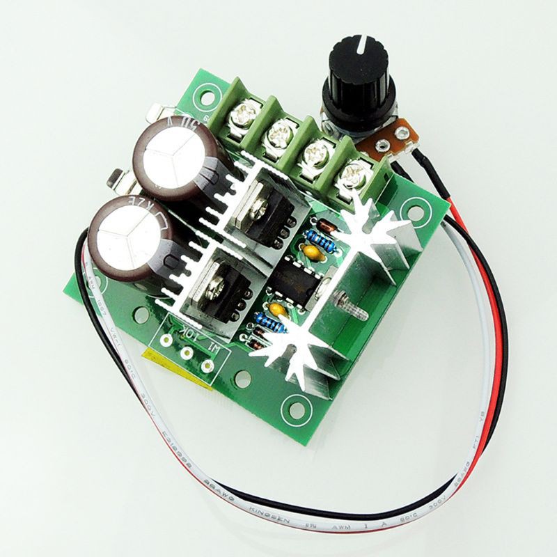 Bộ điều khiển tốc độ động cơ PWM DC 12V-40V 400W 10A phạm vi 10%-100%