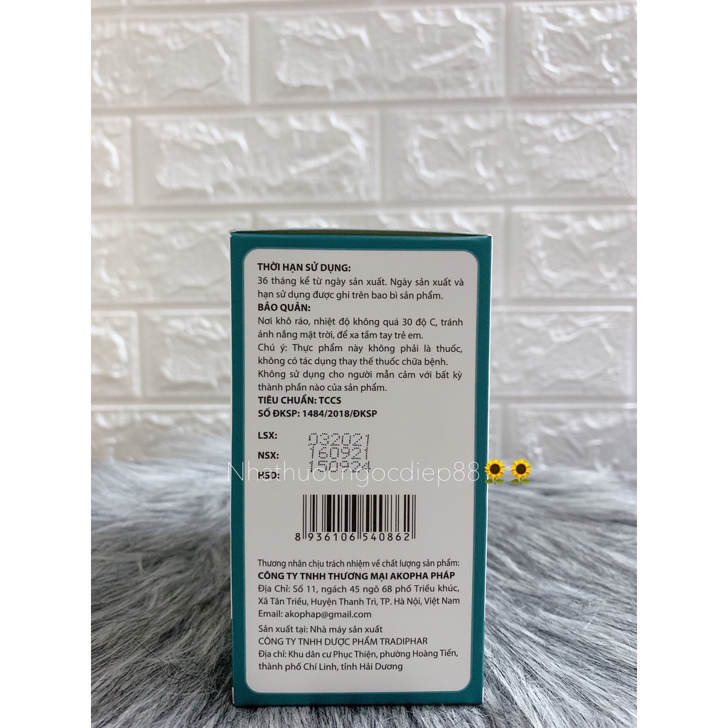 Viên uống NANO CALCIUM  bổ sung canxi ,chắc Khỏe Xương, Phát Triển Hệ Xương, Giảm Loãng Xương