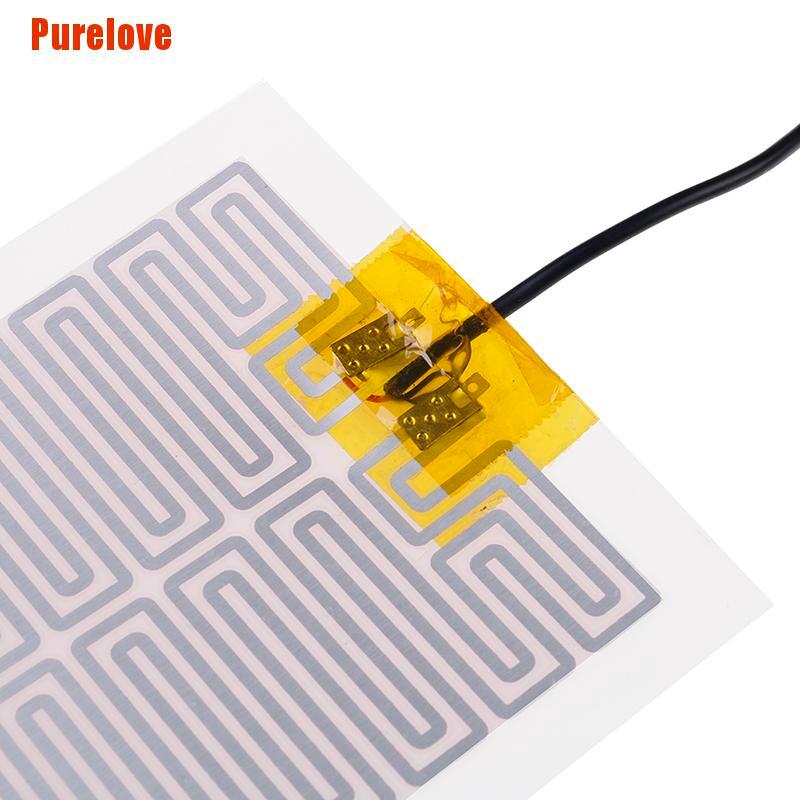 (Hàng Mới Về) 1 Tấm Sưởi Ấm Cho Thắt Lưng / Giày Dép 1x Usb 5v 10cm X 21cm