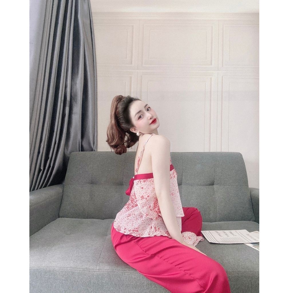 Đồ ngủ nữ❣️FREE SHIP❣️Đồ bộ mặc nhà cao cấp mềm mại xinh xắn | BigBuy360 - bigbuy360.vn