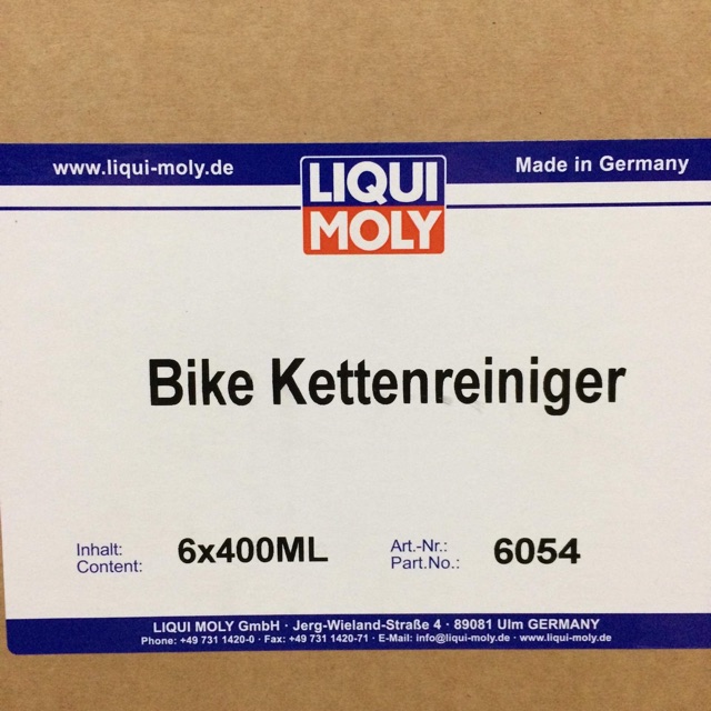Xe Đạp - Liqui Moly Bike Brake & Chain Cleaner 6054 Dung Dịch Vệ Sinh Sên - Phanh Đĩa Xe Đạp Cao Cấp Made in Germany