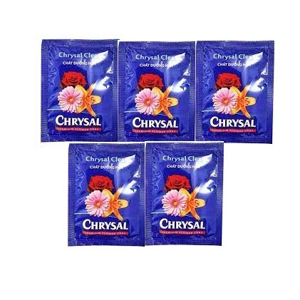 Set 5 gói Dưỡng hoa lâu tàn, nước không hôi thối Chrysal