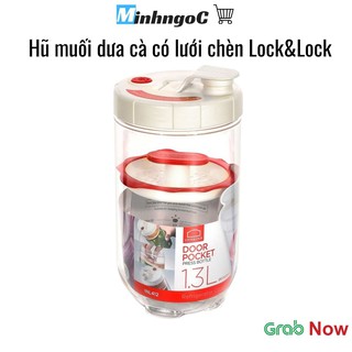 Hũ muối dưa cà có lưới chèn Lock&Lock hộp bảo quản thực phẩm dung tích 1.3L  - Siêu Thị Minh Ngọc