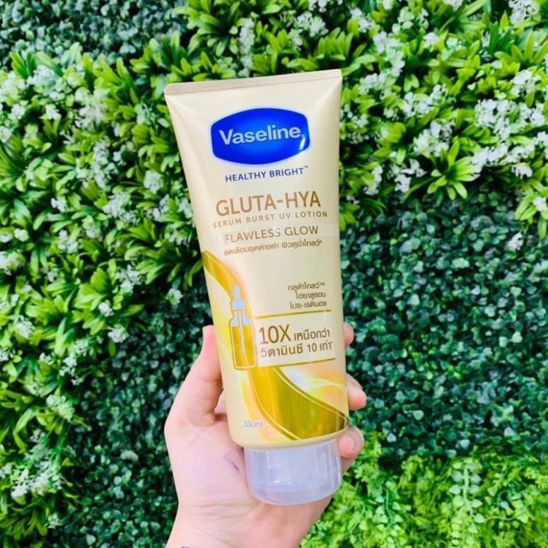 Sữa Dưỡng Thể Vaseline Healthy Bright Gluta HYA Serum 10X