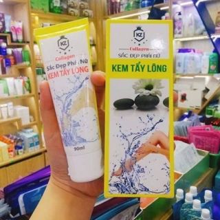 Kem tẩy lông nách lông chân collagen
