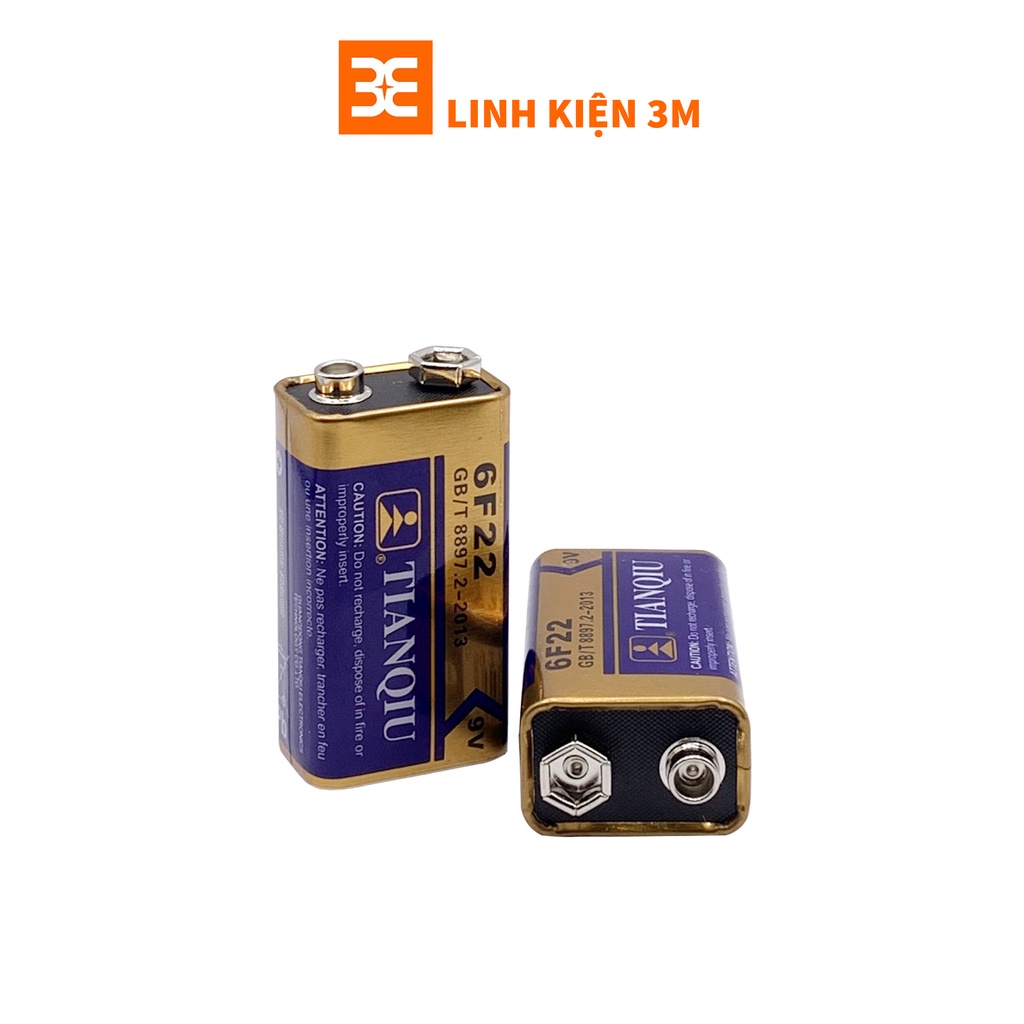 Pin 9V LOẠI XỊN ( MẪU NGẪU NHIÊN)