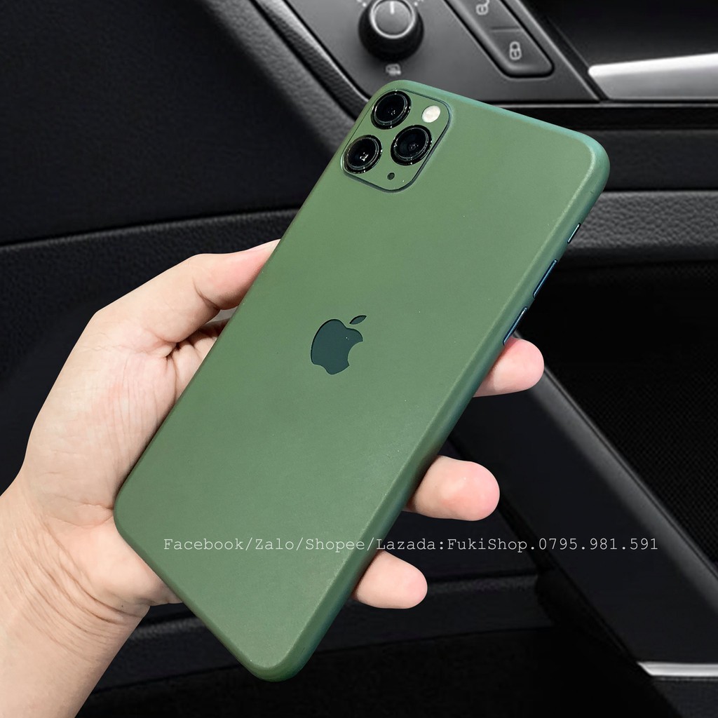 [SAMSUNG]Tấm Dán Skin mặt sau Midnight Green Full Viền Note8 Note9 Note10 Note10+ Note10Lite ZFlip S20 S20Ultra S20+ S10