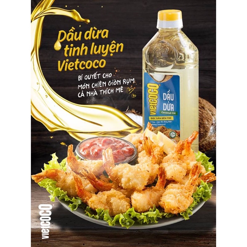 DẦU DỪA chuyên NẤU ĂN - Non GMO - healthy