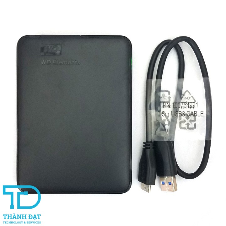 Box ổ cứng di động 2.5 inch WESTERN chuẩn SATA kết nối USB 3.0 | BigBuy360 - bigbuy360.vn