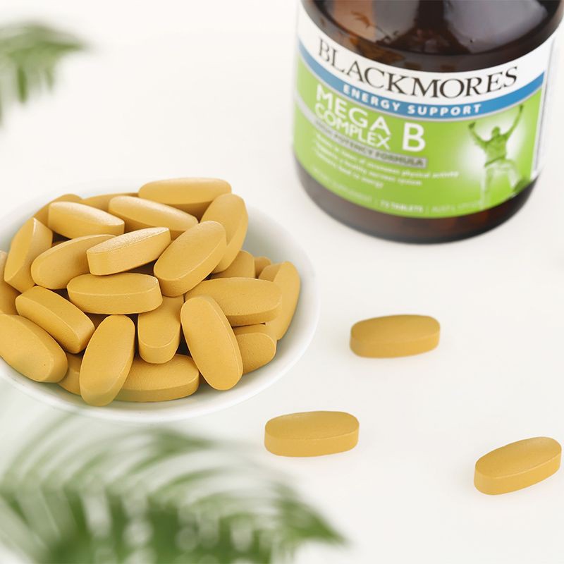 Viên Uống Bổ Sung Vitamin Nhóm B, Cải Thiện Sức Khỏe Toàn Diện - Blackmores Mega B Complex - 31/75 viên