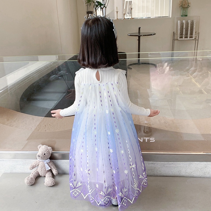 Đầm Công Chúa Tay Ngắn Cho Bé Gái