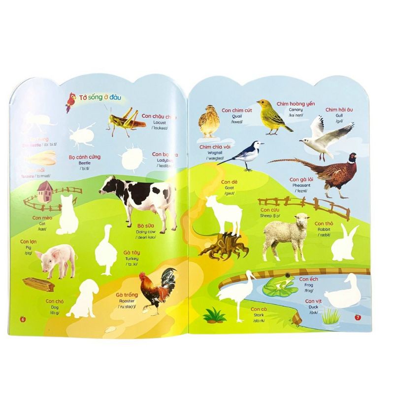 Bộ Sticker 365 đồ chơi bóc dán thông minh cho bé 6 chủ đề vừa học vừa chơi