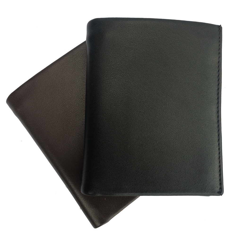 Ví Đứng - Ví Da Nam DLLeather Ví Da Bò Xịn 100% (VDDLD_01)