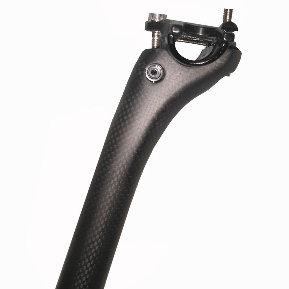 Thanh Cốt Yên Xe Đạp Leo Núi Bằng Sợi Carbon Siêu Nhẹ 3k 3k Cho Taylor1 25.4 27.2 30.8 31.6mm