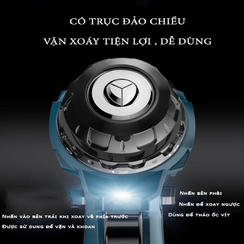 Máy khoan pin giá rẻ 12v Fogo bắt vít cầm tay không dây