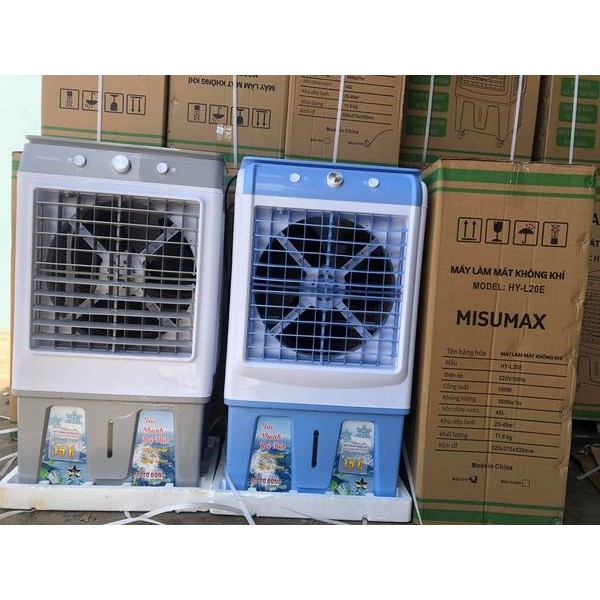 QUẠT ĐIỀU HÒA HƠI NƯỚC NHẬT BẢN MISUMAX HY-L20E DUNG TÍCH 45L