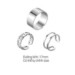 Set 3 nhẫn basic