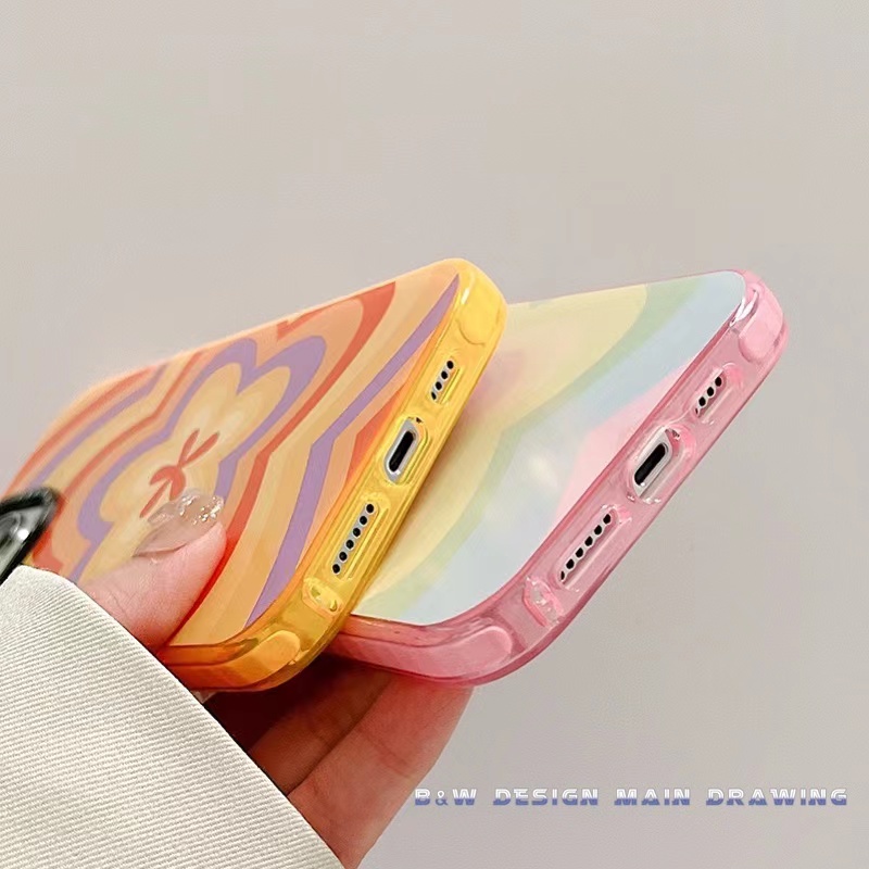 Ốp Điện Thoại Silicon Mềm Trong Suốt Họa Tiết Hoa Thời Trang Cho iPhone 14 13 12 11 Pro MAX 14 Plus IX XS MAX XR 7 8Plus
