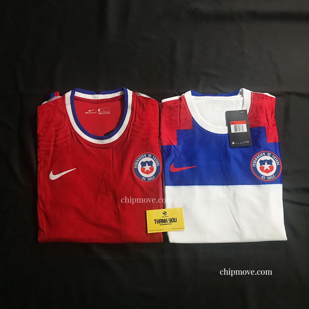 Áo bóng đá tuyển Chile đỏ 2020 Player sân nhà Thái cao cấp