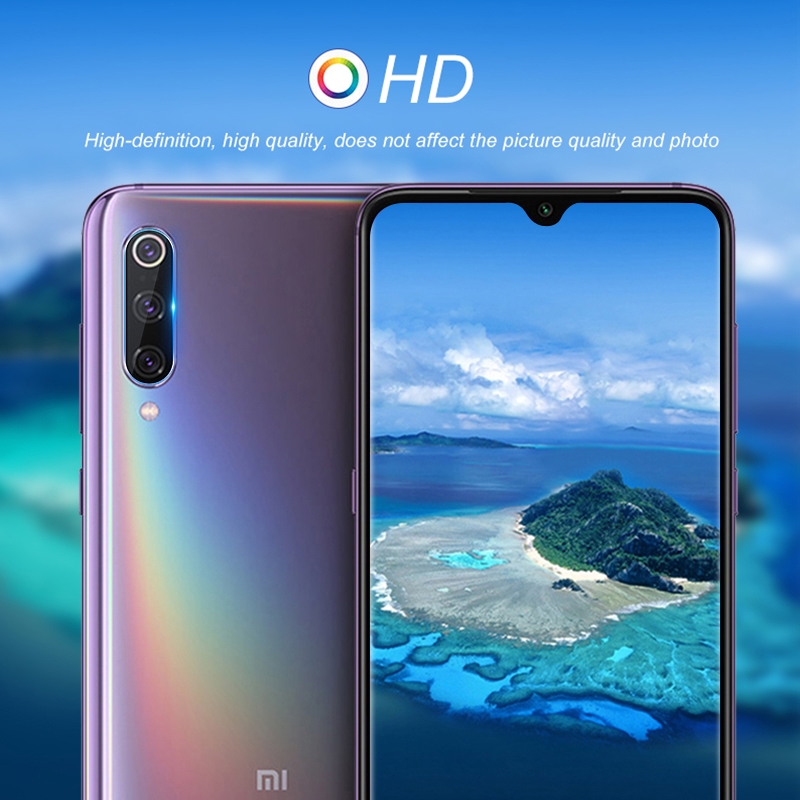 9D Phone Lens Protective Film For Xiaomi Redmi  Note7 Note6  K20Pro Mi6X Mi5X Mi9 Pocophone F1 Glass Screen Protector