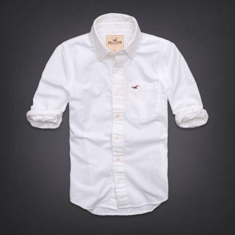 $ 9 Áo sơ mi nam Hollister thun kim cương co giãn cực đẹp y hình 100%, ngoài đẹp hơn trong hình giá rẻ.(được đổi trả) | BigBuy360 - bigbuy360.vn