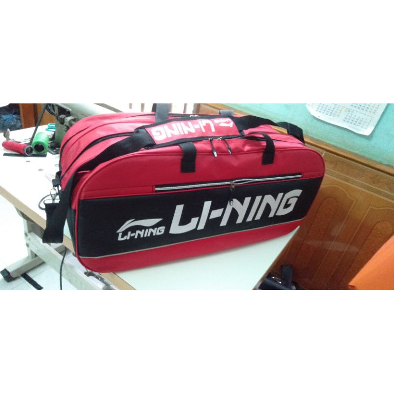 Bao vợt cầu lông vuông 3 ngăn chính