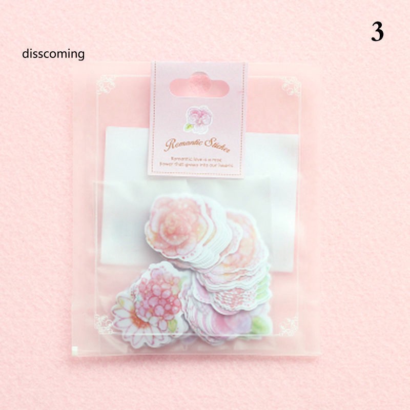 Set 70 nhãn dán trang trí album/sổ lưu niệm dễ thương