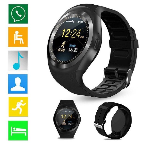 Đồng hồ thông minh smart watch theo dõi sức khỏe nghe gọi điện thoại tin nhắn - HanruiOffical