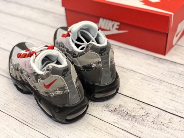 Giày Air Max 95 nam nữ da cao cấp nhẹ êm bền