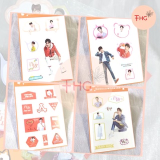 [ Stickers ] Tiêu Chiến Vương Nhất Bác. ( Loại PET )