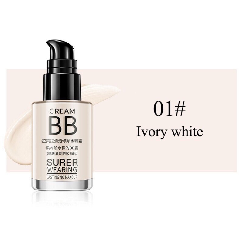 Kem nền che khuyết điểm BB Cream SURER SUARING Lameila kem nền bật tone | BigBuy360 - bigbuy360.vn
