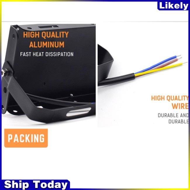 Đèn LED RGB 50W 220V chống thấm nước siêu sáng tiện dụng