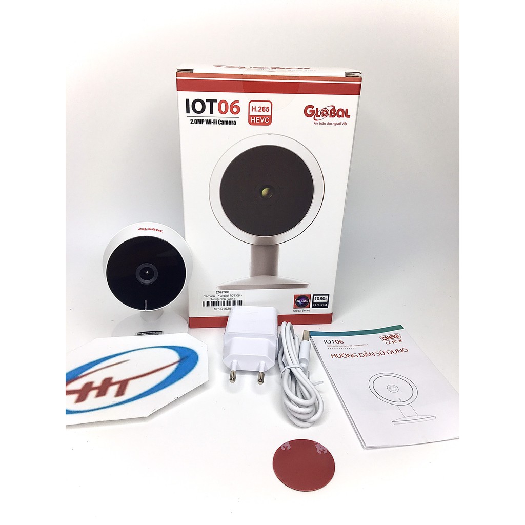 Camera IP Wifi Global IOT-06 2.0Mp Full HD 1080p, Có Báo Động
