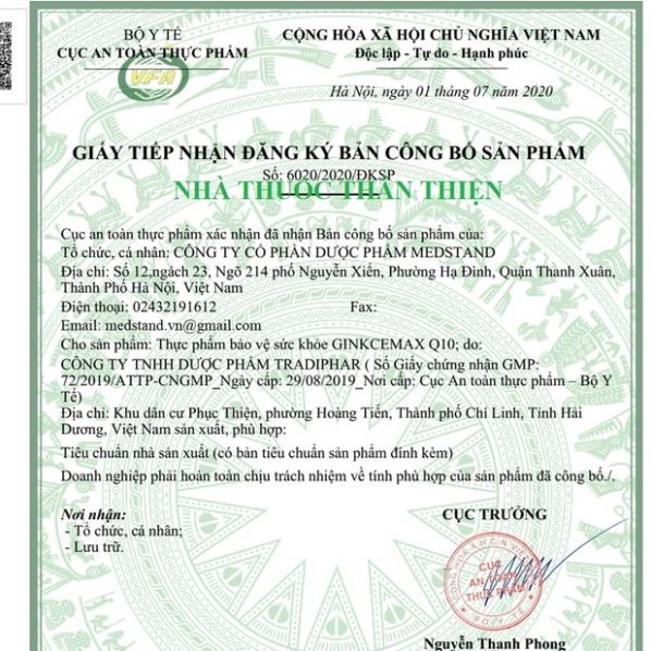 GINKCEMAX Q10 – Hỗ trợ hoạt huyết, tăng cường tuần hoàn máu não, giảm nguy cơ di chứng tai biến mạch máu não (60 viên)