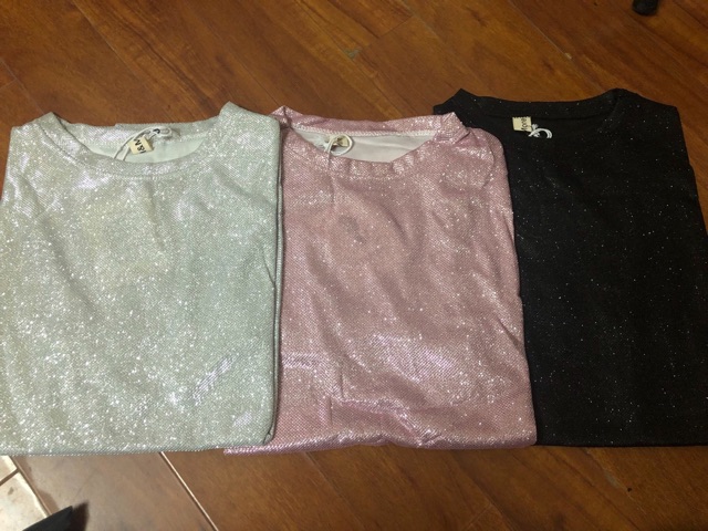 [Có sẵn] Áo nhũ kim tuyến ulzzang [ Clip thật tự quay ] | BigBuy360 - bigbuy360.vn