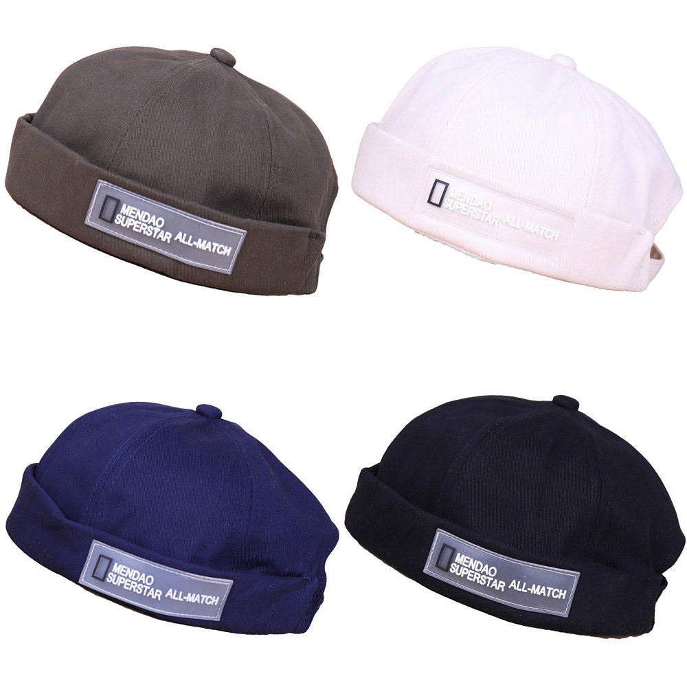 Mũ nồi bằng chất liệu cotton phong cách Hàn Quốc thời trang cá tính cho nam và nữ