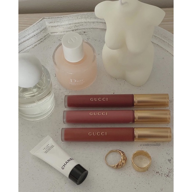 Son kem lì Gucci Rouge à Lèvres Liquide Mat Lipstick màu 505 -208-311- 203-25-521