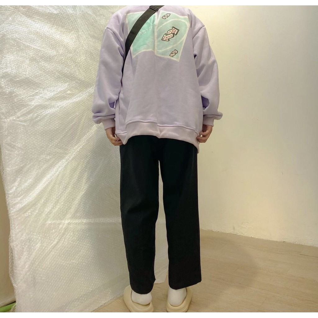 Áo khoác nỉ unisex cardigan from rộng UNO PLASTIC nam nữ phong cách ulzzang Nam Anh 24 | BigBuy360 - bigbuy360.vn