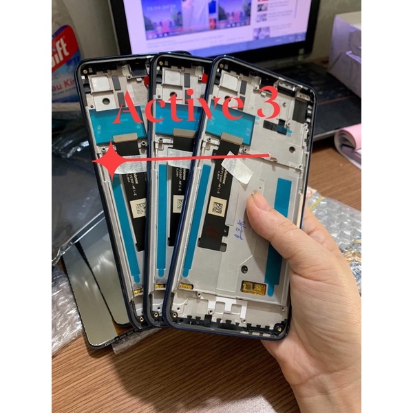 Màn hình Vsmart Active 3 zin full khung