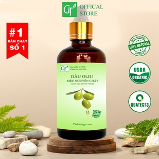 Dầu Oliu Làm Đẹp Chai 100ml - Dầu Olive Ép Lạnh 100% Thiên Nhiên Nguyên Chất