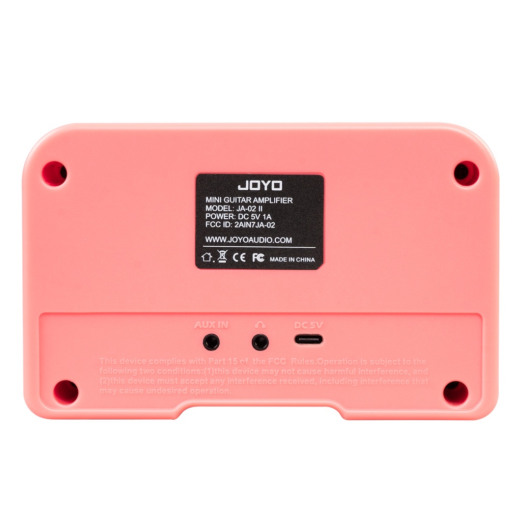 Bộ Khuếch Đại Âm Thanh JOYO JA-02 II Mini Hai Kênh Làm Sạch Hiệu Ứng Overdirve Kết Nối Bluetooth 5.0 AUX