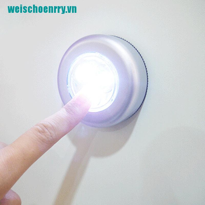 Weis♪Đèn led Gắn Tường Thông Minh Sử Dụng Pin Tiện Lợi