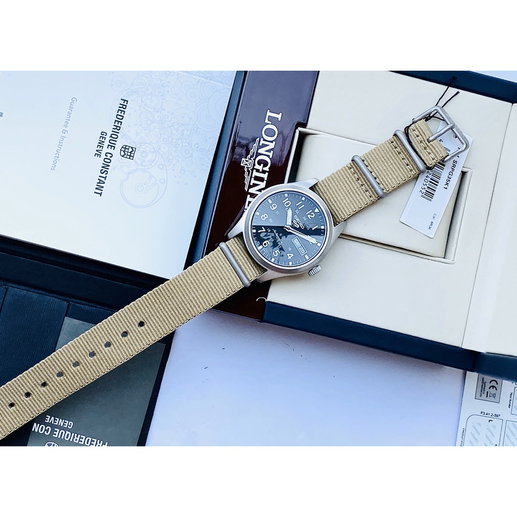 Đồng hồ nam dây vải Seiko 5 Sports SRPG35K1