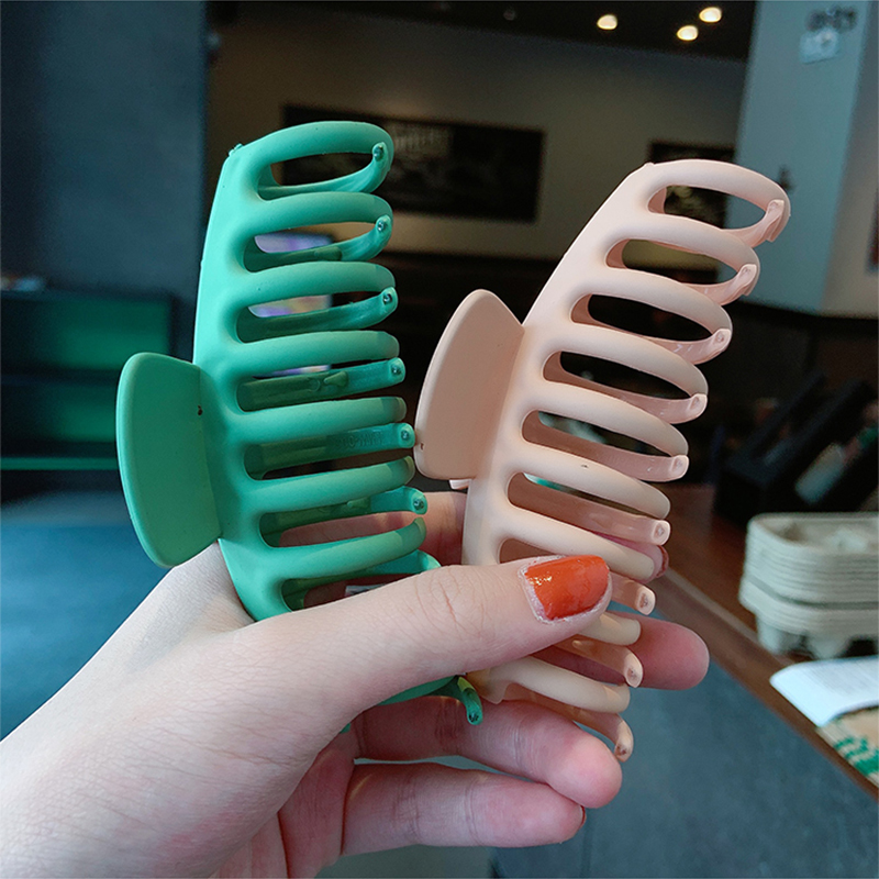 Kẹp Tóc Màu Trơn Kiểu Hàn Quốc Dành Cho Nữ