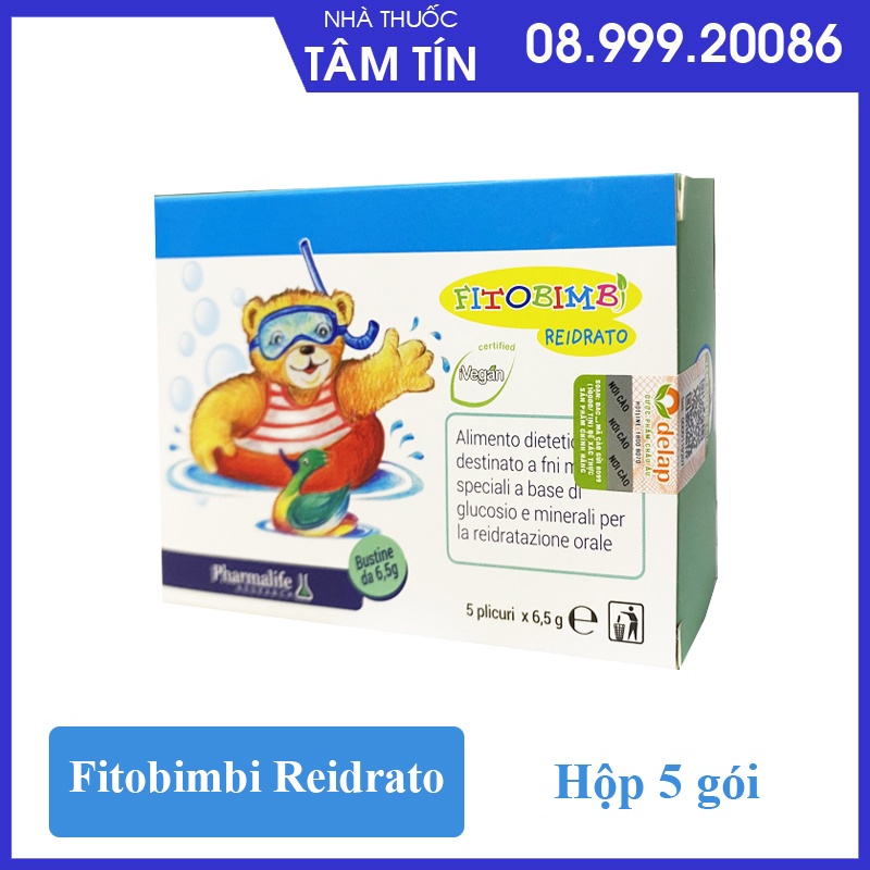 [ CHÍNH HÃNG ]  Fitobimbi Reidrato - Bù Nước &amp; Điện Giải