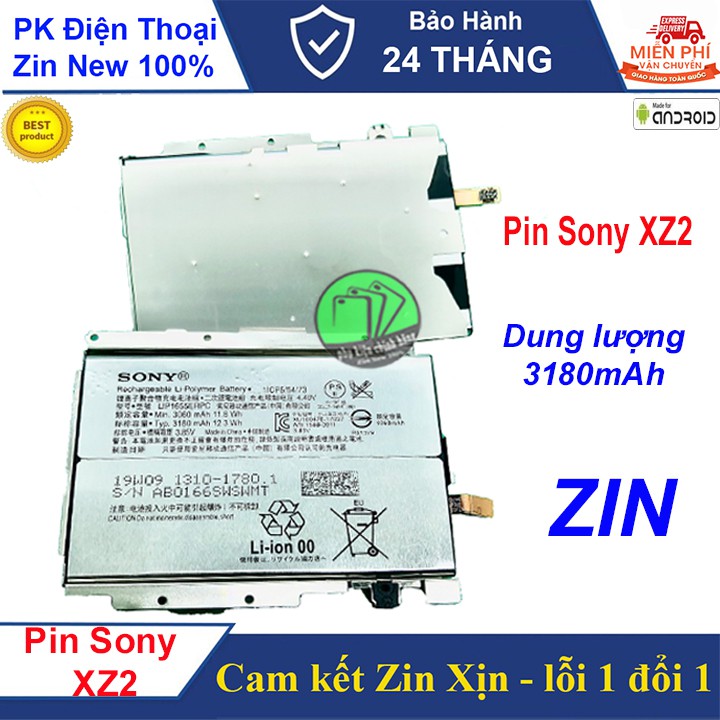 Pin Sony Xperia XZ2 dụng lượng 3180mAh,Bảo hành 12 tháng